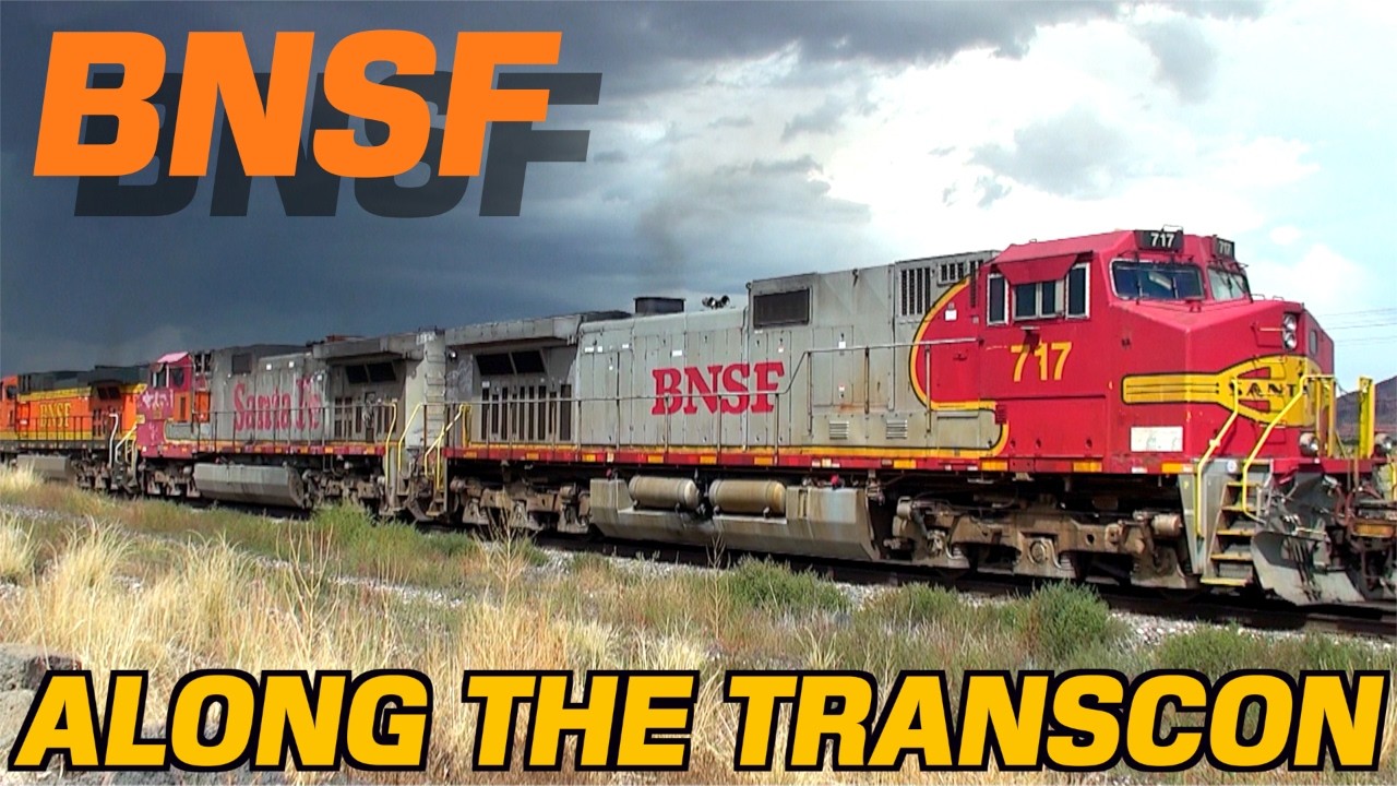 BNSF ALONG THE TRANSCON - ACTION IN NEW MEXICO