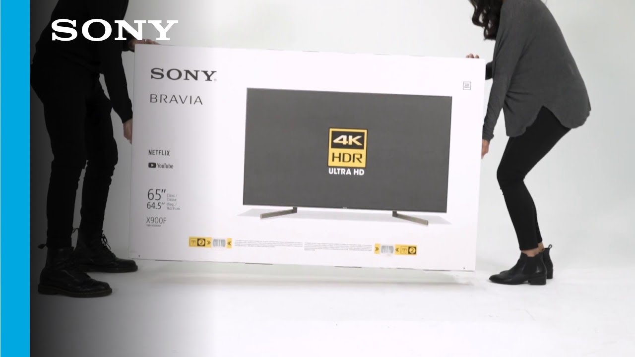 Unboxing and Setup Guide | Sony XBR X900F TV series