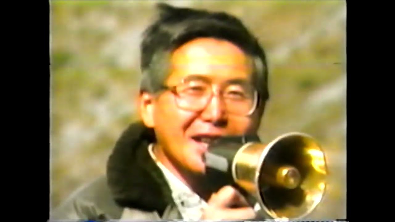 Por esto ODIAN a FUJIMORI: Obras en Huancaya (Yauyos) de Alberto Fujimori.