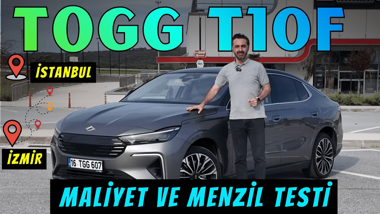 TOGG T10F UZUN YOL MENZİL VE MALİYET TESTİ