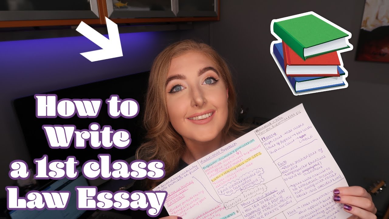 How to Write a 1st Class Law Essay