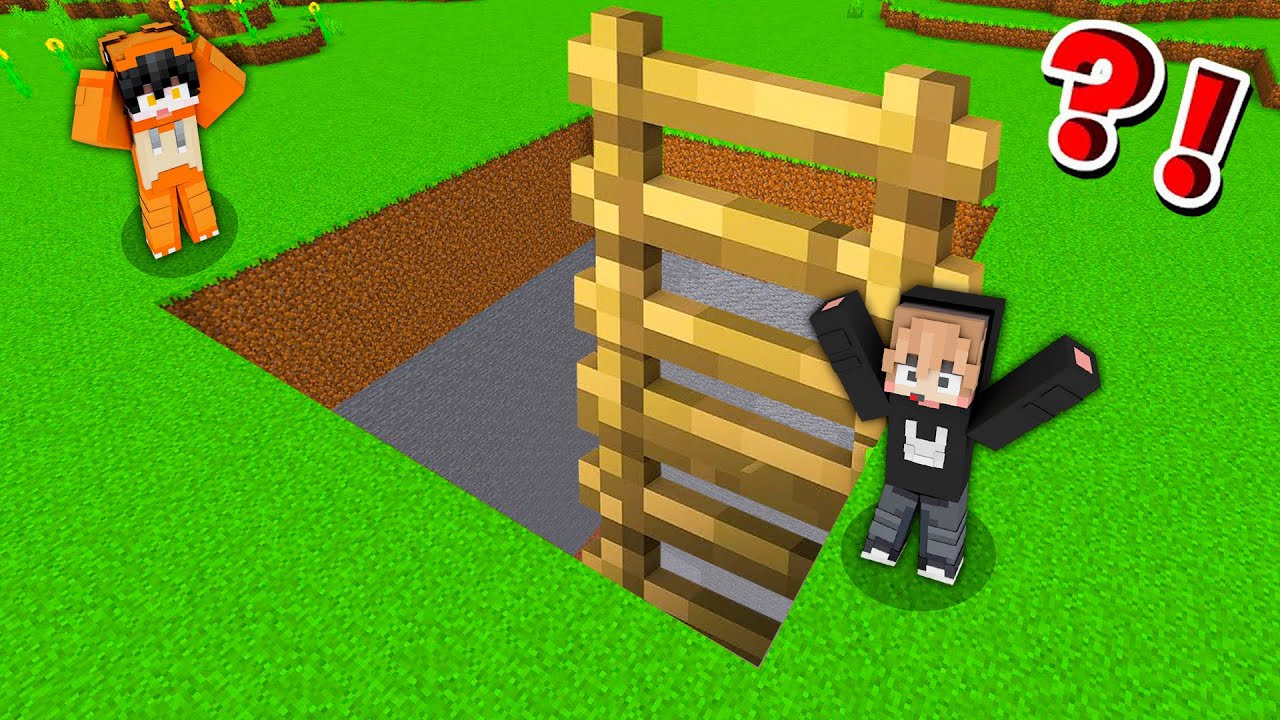 KITA MENEMUKAN TANGGA MISTERIUS YANG SANGAT BESAR DI MINECRAFT!!