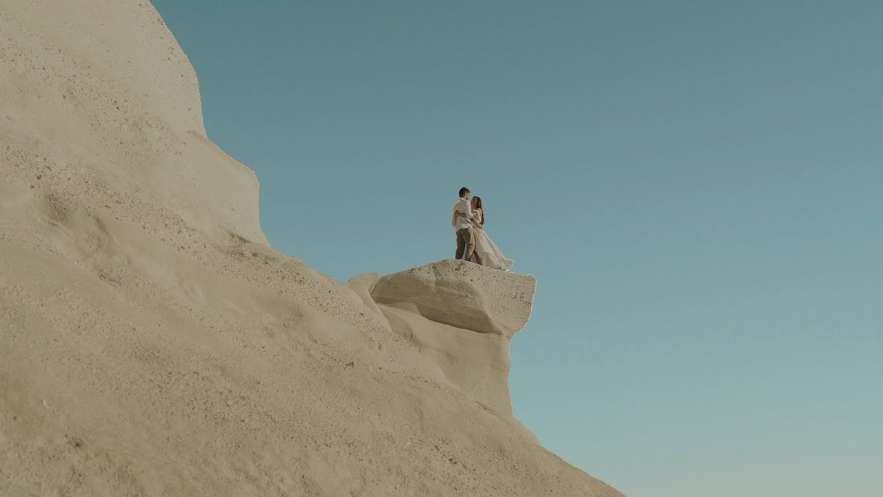 Beautiful American Wedding in Milos, Greek Islands (Full Wedding Film) Shot on DJI Ronin 4D