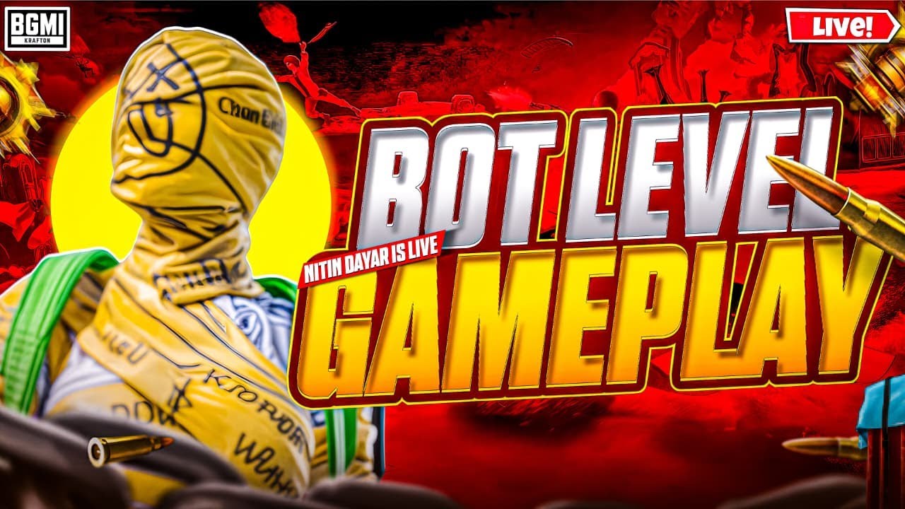 Day-4 of Switching 2 to 4 finger layout | BGMI Aggressive Gameplay | BGMI w/ Nitin Dayar #bgmi #live