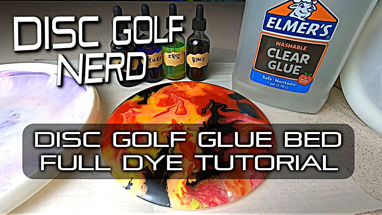 КАК ПОКРАСИТЬ ДИСКИ ДЛЯ ДИСКОВОГО ГОЛЬФА КЛЕЕМ — Полное руководство — Disc Golf Nerd