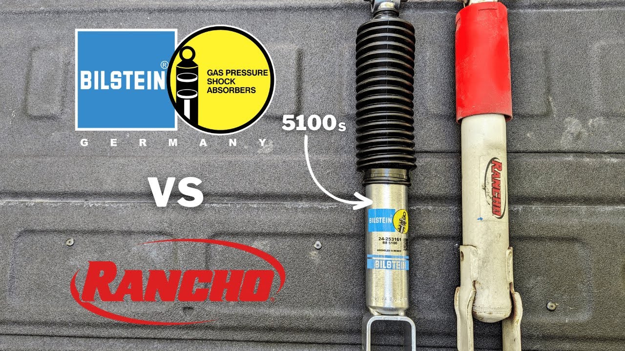 Замена моих Ranchos на Bilstein 5100s до и после Slo-Mo!