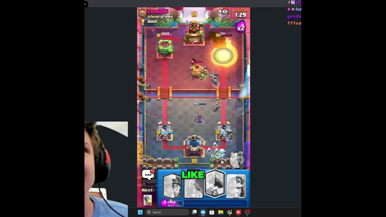 Clash Royale: Unfair 3-Card Cycle 
