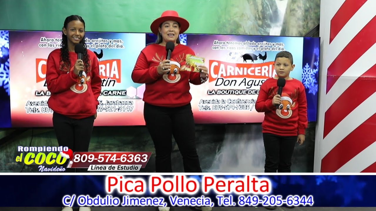 Rompiendo el coco navideño sábado 15 noviembre 