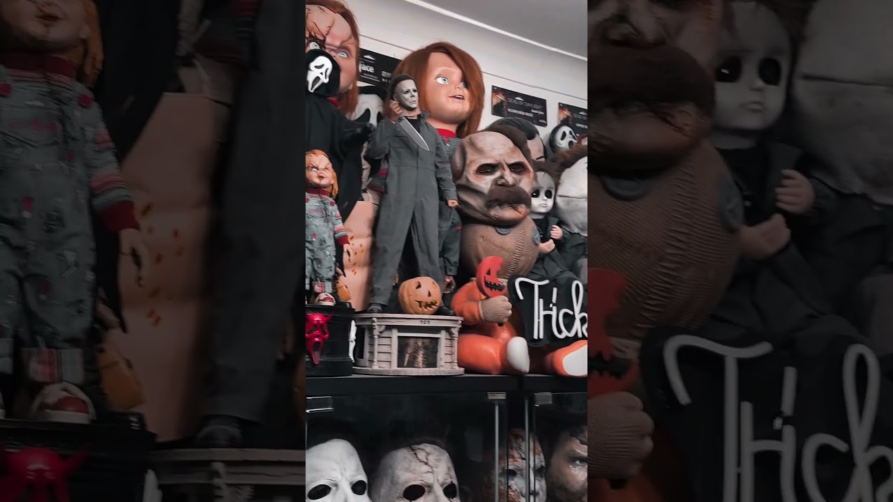Top stack of the Horror collection 👻 #michaelmyers #horror #horrortok #horrorcollection