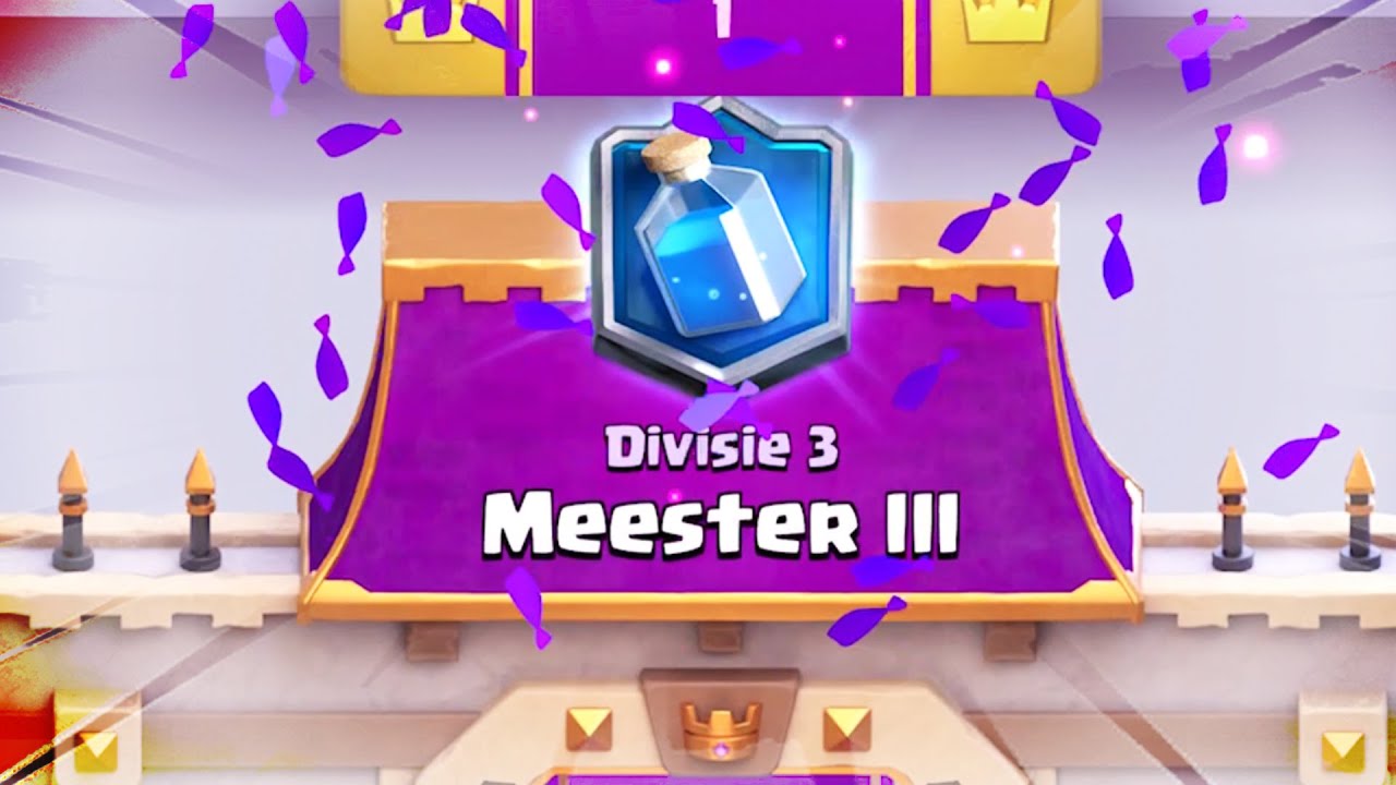 WEER EEN DIVISIE HOGER IN CLASH ROYALE!