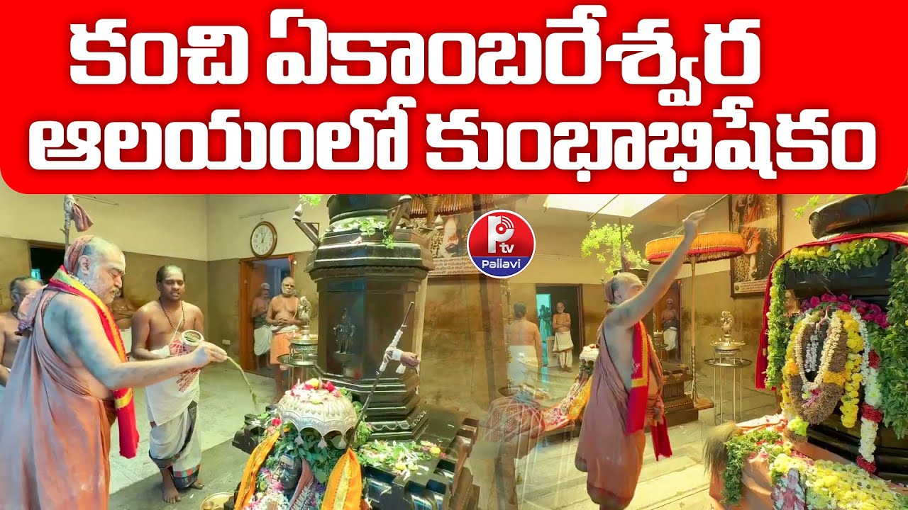 కంచి ఏకాంబరేశ్వర ఆలయంలో కుంభాభిషేకం : Ekambaranathar Temple Maha Kumbabishekam 2025