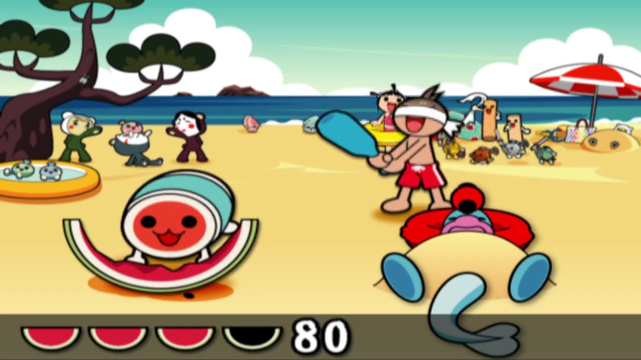 Taiko : Drum Master - EASY / MINIGAMES -  ABC  (Evergreen Challenge) (RetroAchievements)