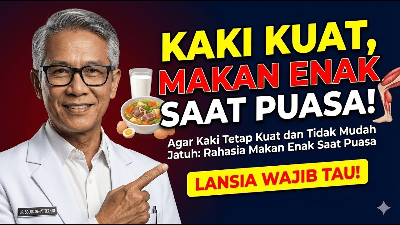 Jangan Cuma Makan Nasi! Ini Menu Wajib Lansia Agar Otot Tidak Hilang