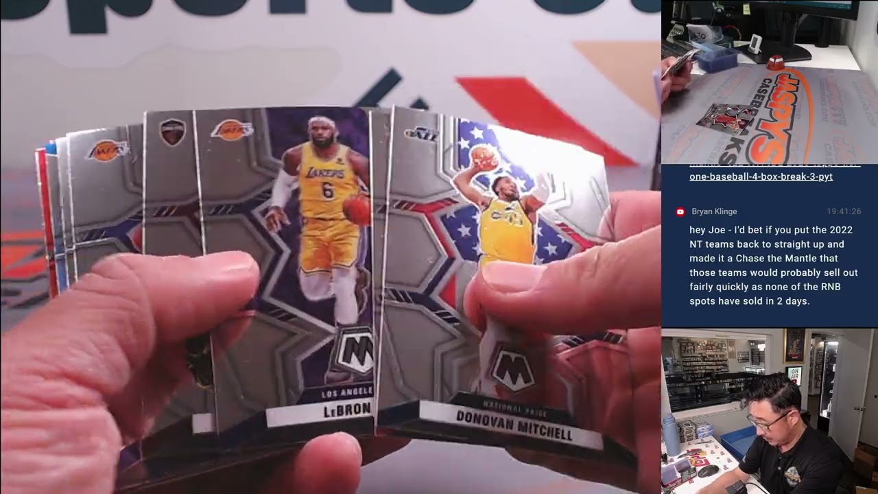 M, 06/10/24 - 2021-22 PANINI MOSAIC BASKETBALL HOBBY 1-PACK BREAK #96 *RT*