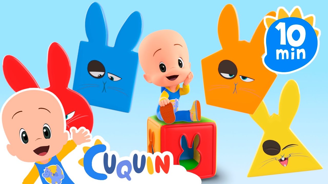 Learn the shapes with Cuquín and Ghost's color cube | Cuquin's Balloons
