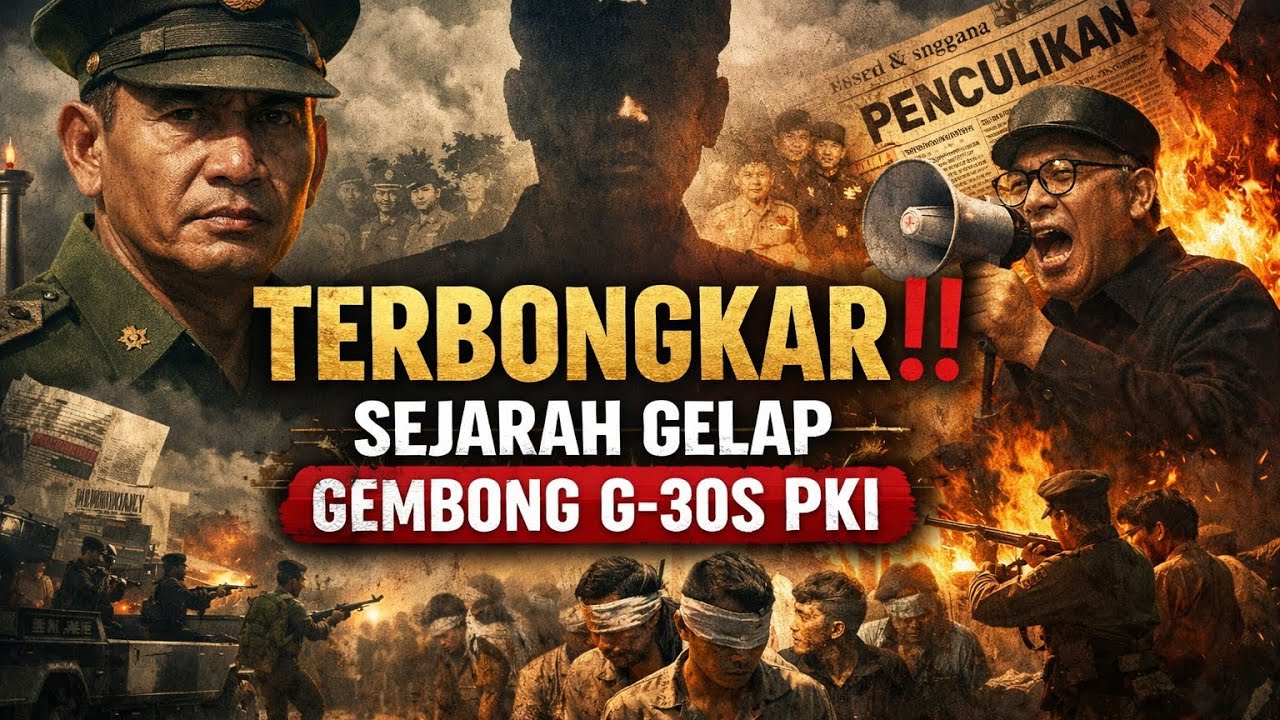 Terbongkar‼️ Sejarah Gelap Gembong G-30S PKI
