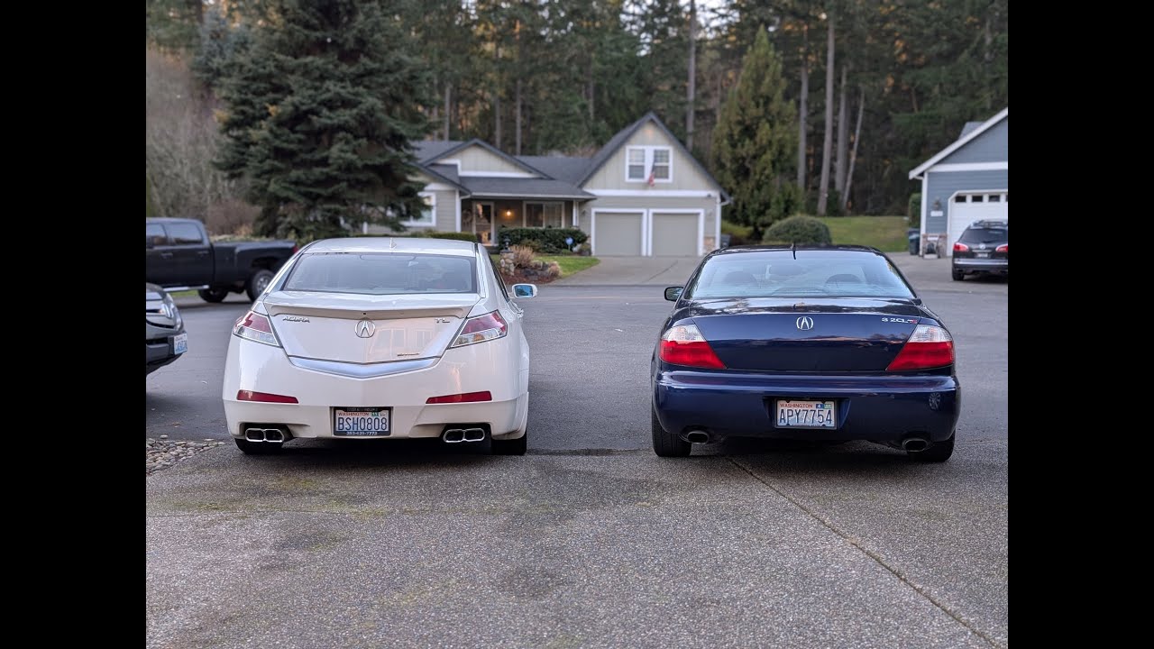 Comparing My Acura TL SH AWD 6spd To My Acura CL Type S 6spd