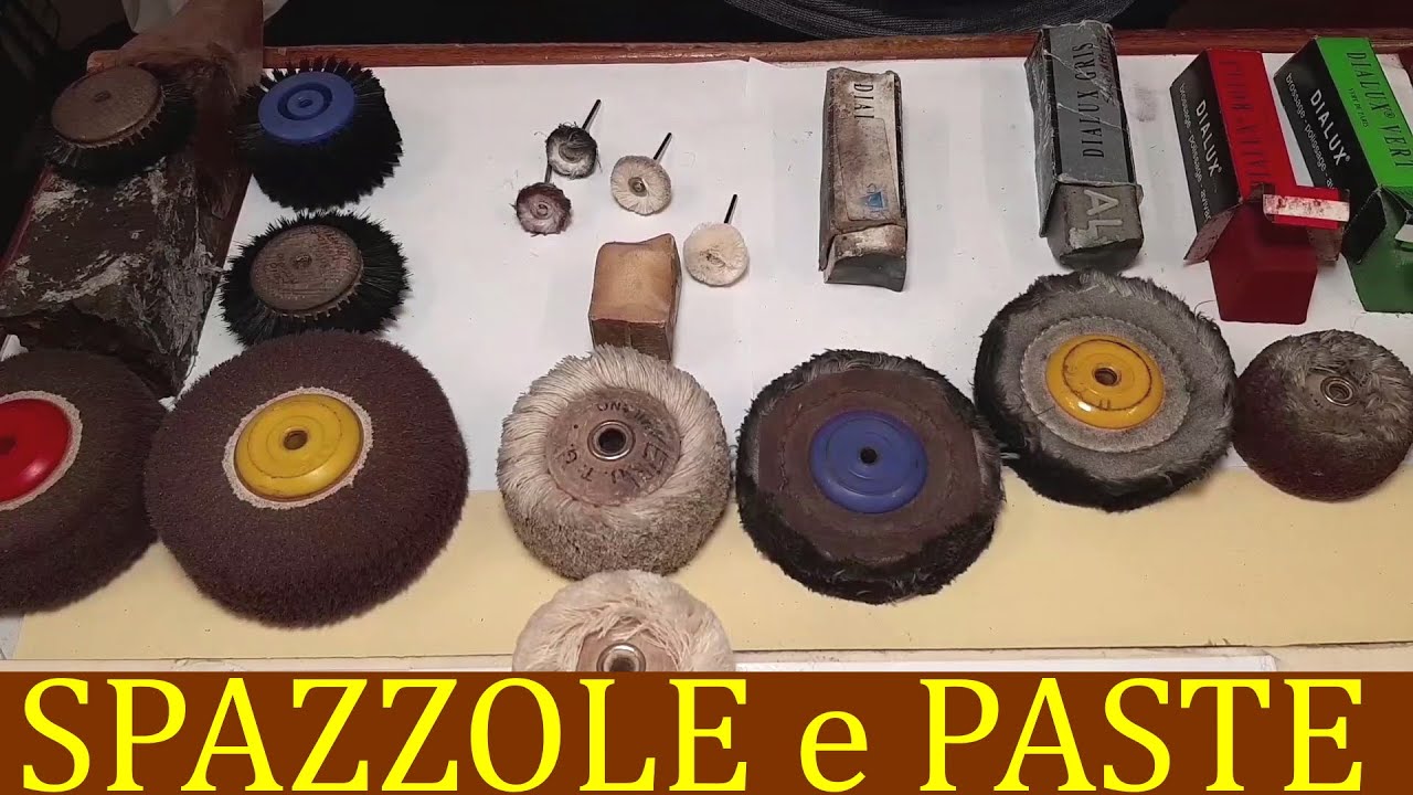 Quali Spazzole e Paste usare per pulire i metalli e vetri in plexiglass - TUTORIAL