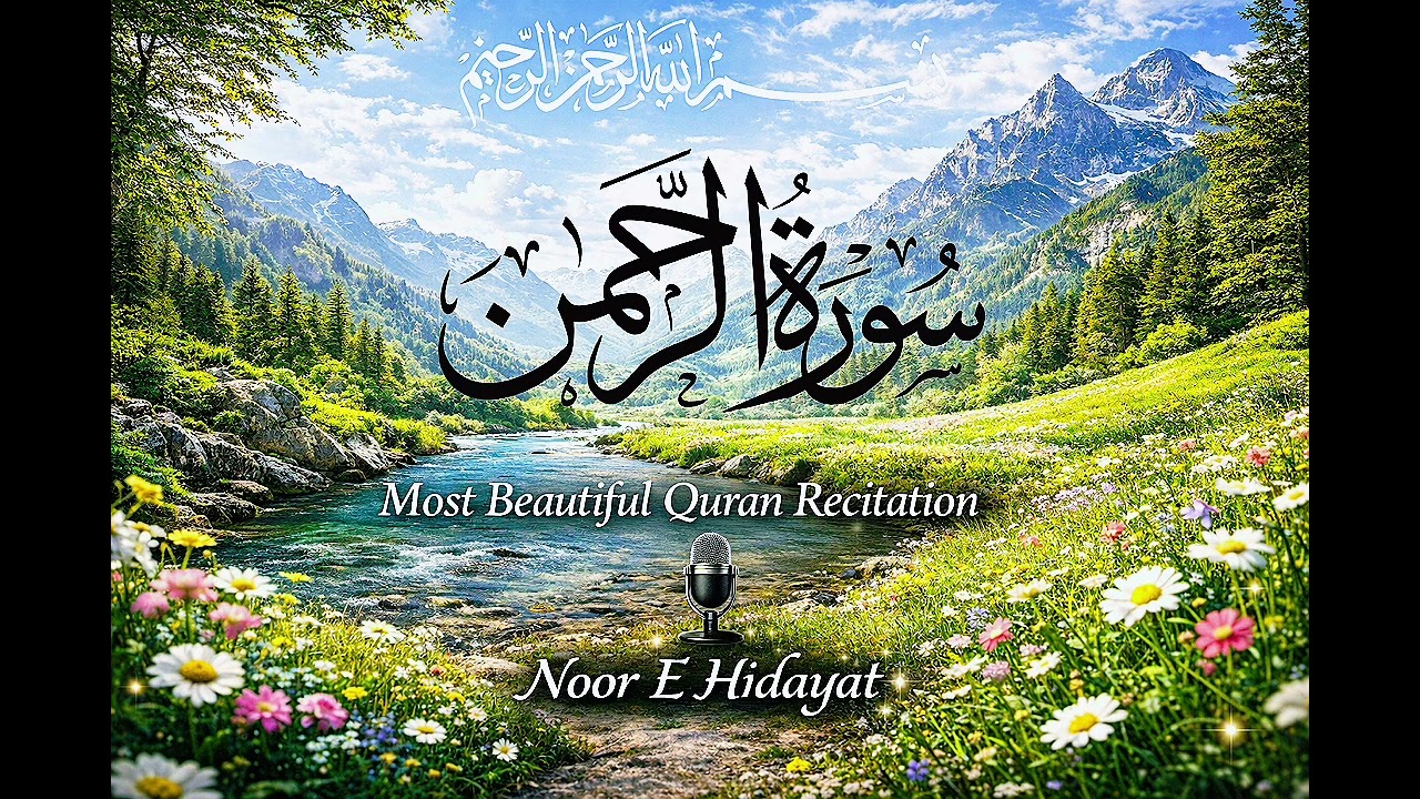 🕊️ Surah Ar-Rehman 12 Times -Most Beautiful Quran Recitation  سورة الرحمن 🕊️