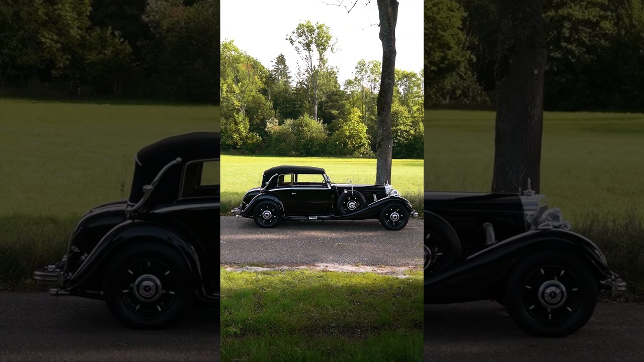 😍 A masterpiece of pre-war elegance.  #shorts #mercedesbenz #MercedesBenz500K
