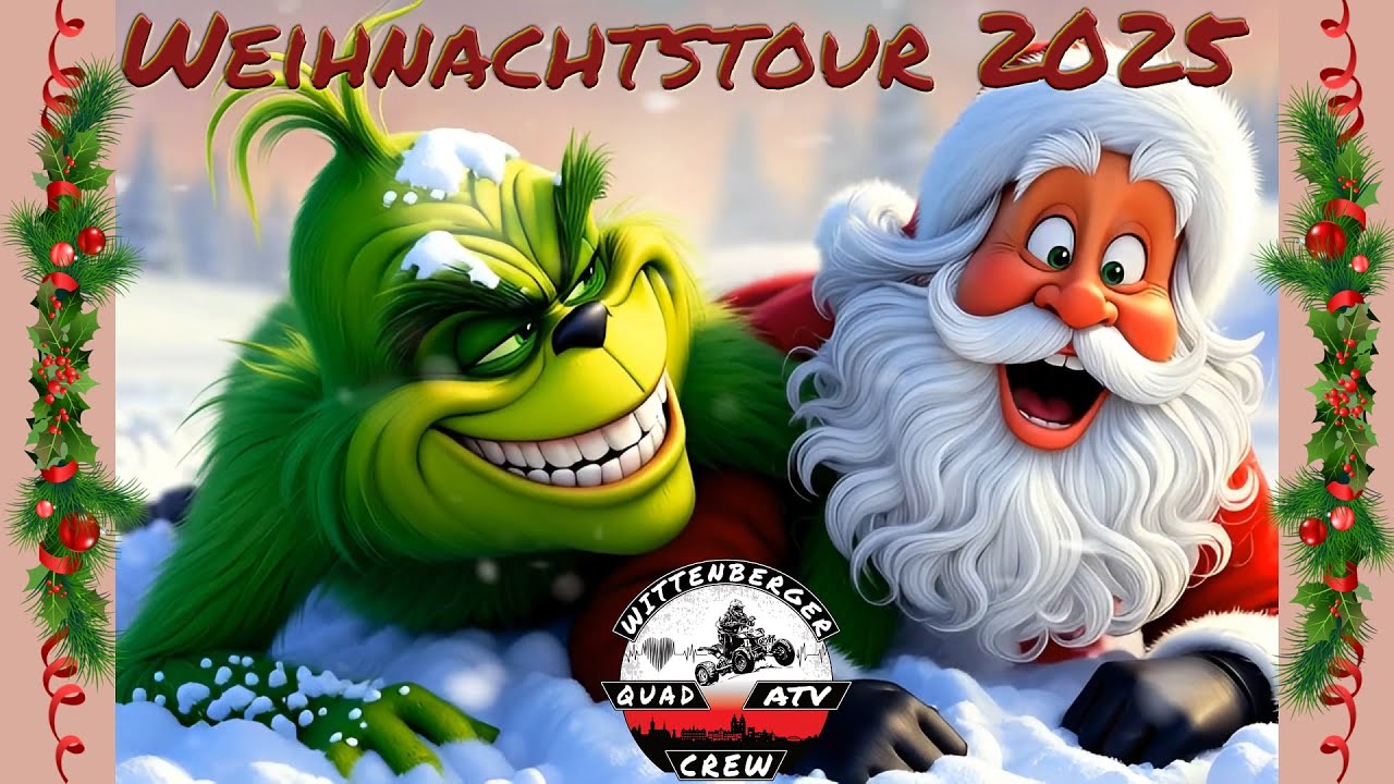 Weihnachtstour 2025 der Quadcrew Wittenberg