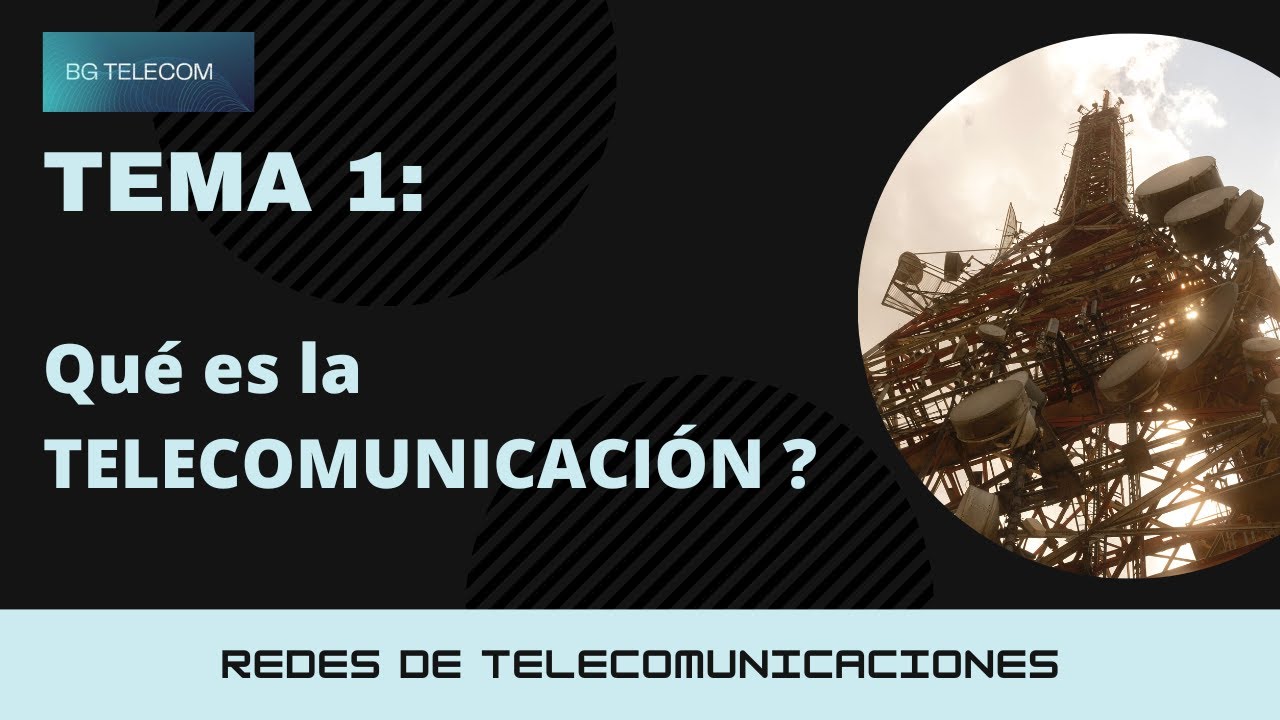 Qu&eacute; es la TELECOMUNICACI&Oacute;N ?