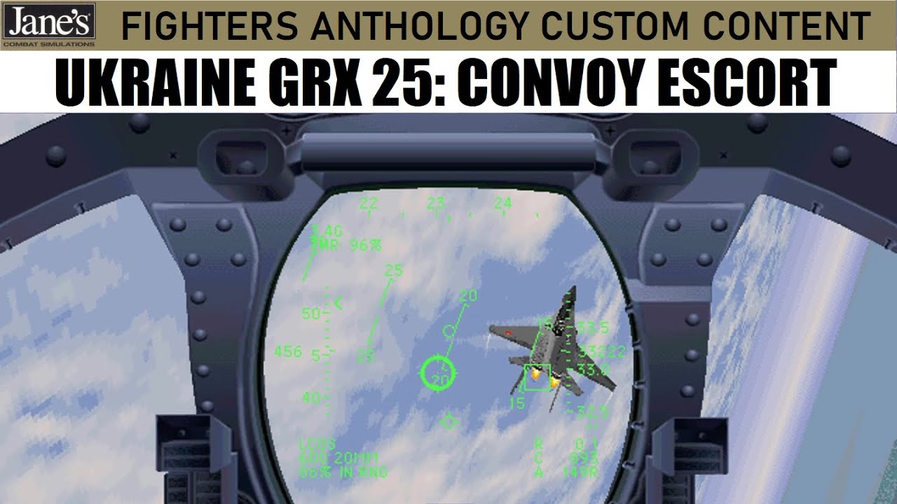 Jane's Fighters Anthology • Ukraine Campaign Remake by Outlaw - Mission 25: Convoy Escort