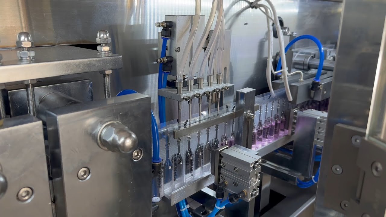 plastic ampoule filling sealing machine
