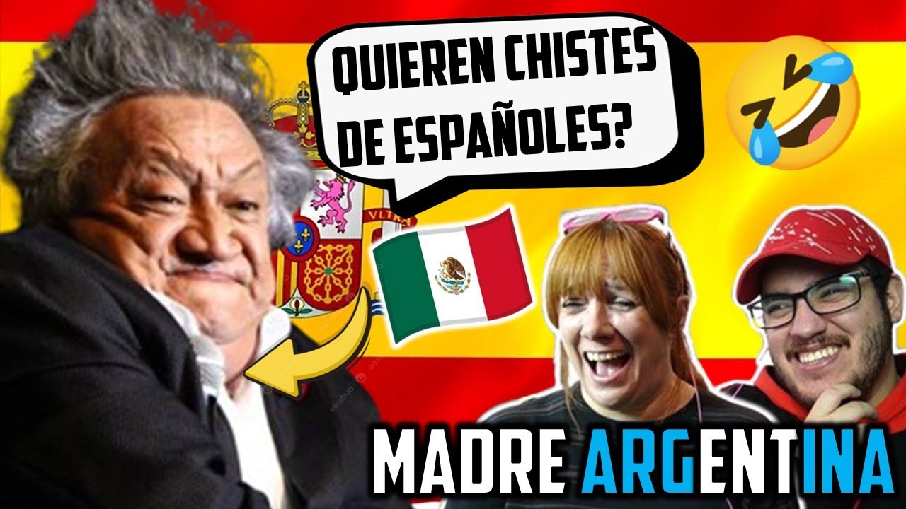JORGE FALCON cuenta CHISTES DE ESPAÑOLES que te HARAN PARTIR DE RISA! MADRE ARGENTINA REACCIONA
