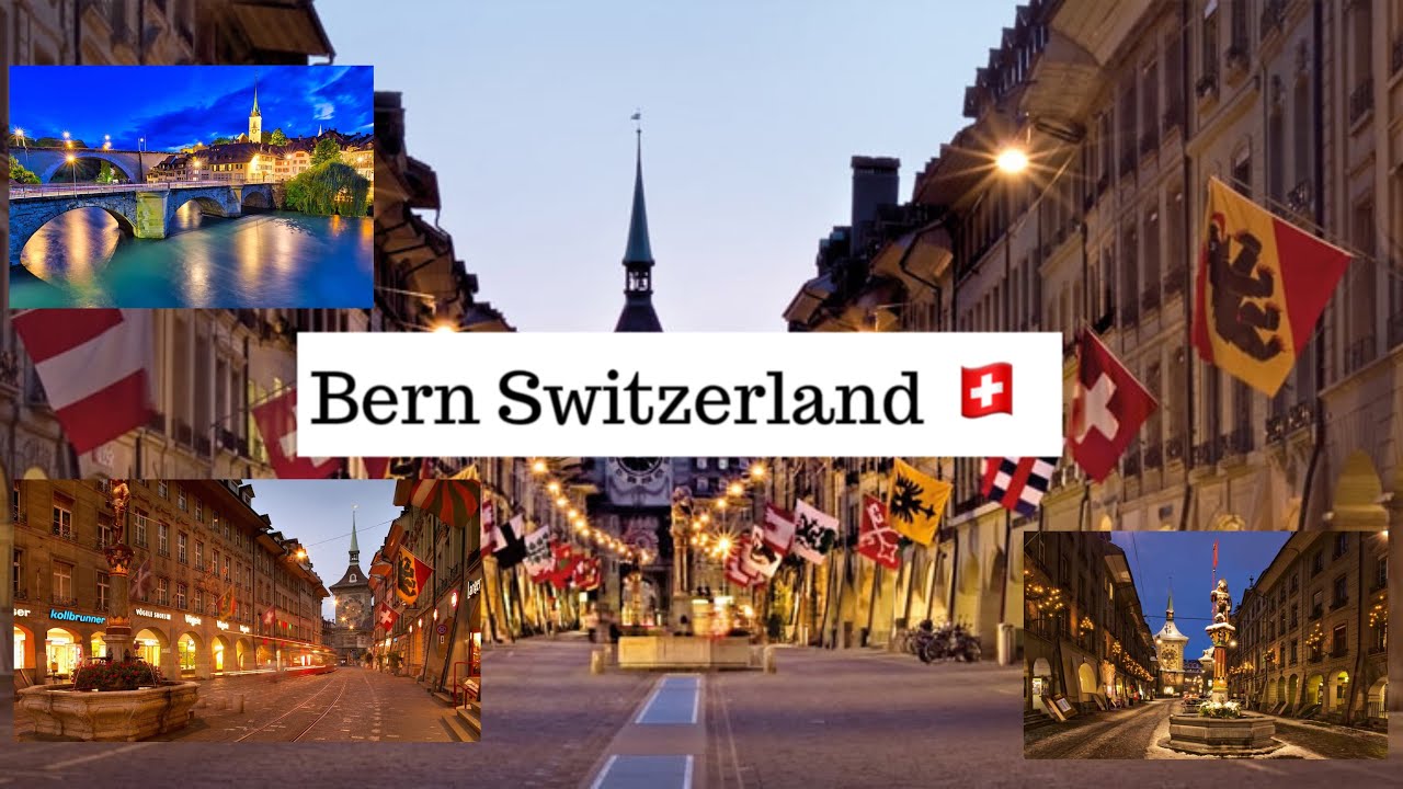 Bern night walk tour , Switzerland 🇨🇭 #switzerland #swiss