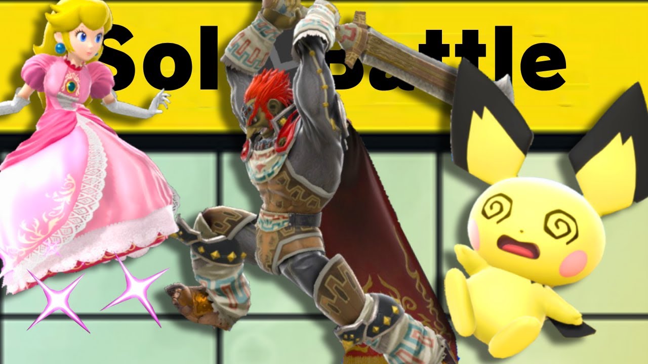 landing every GIMMICK in the second row of Smash Bros