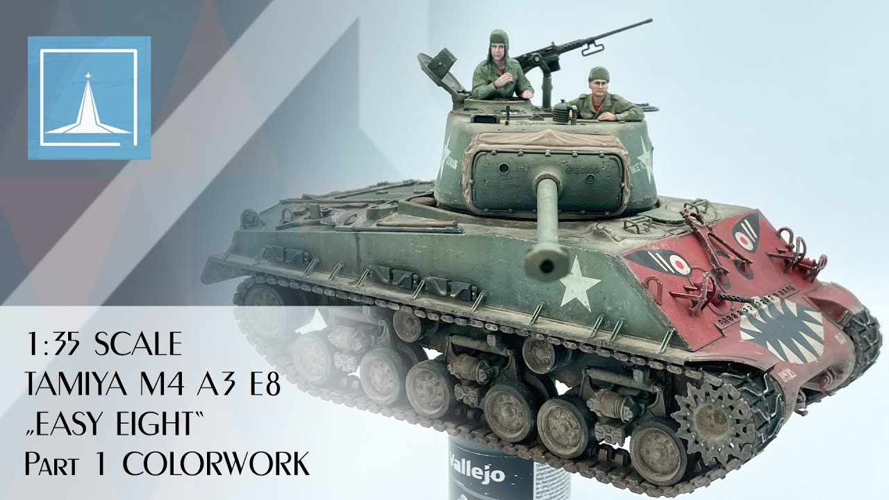 1:35 TAMIYA M4 Sherman A3 E8  - 