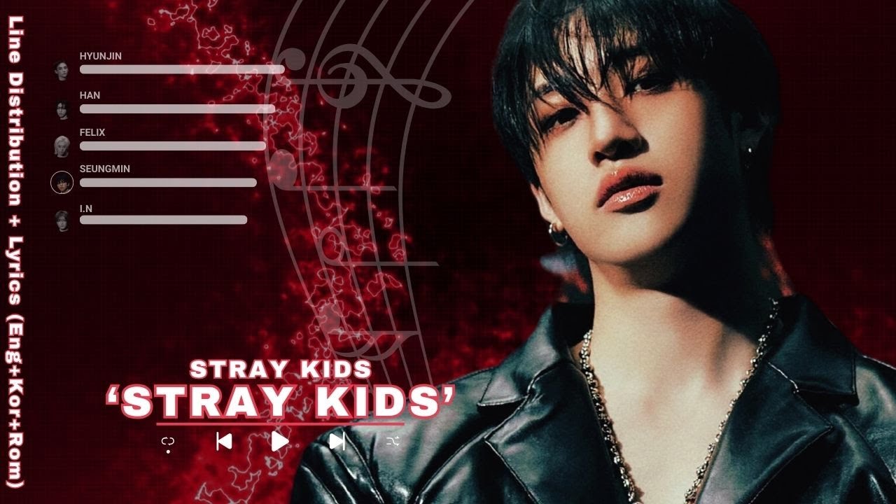Stray Kids 'STRAY KIDS' Line Distribution + Lyrics (Eng + Kor + Rom)