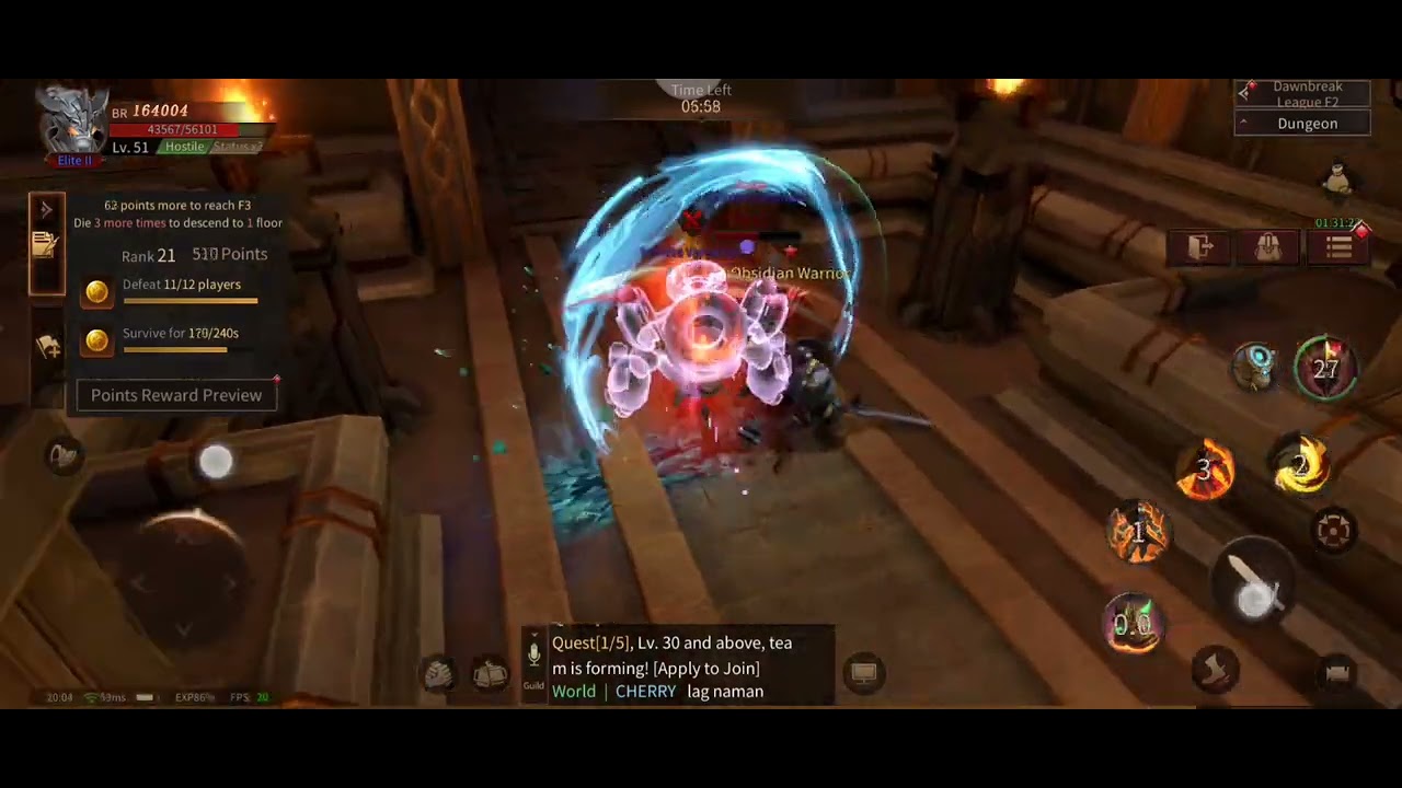 Forgotten Throne | PvP Battle - Dawnbreak League Event