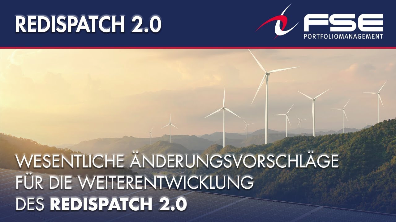 Geplante Änderungen im Redispatch 2.0