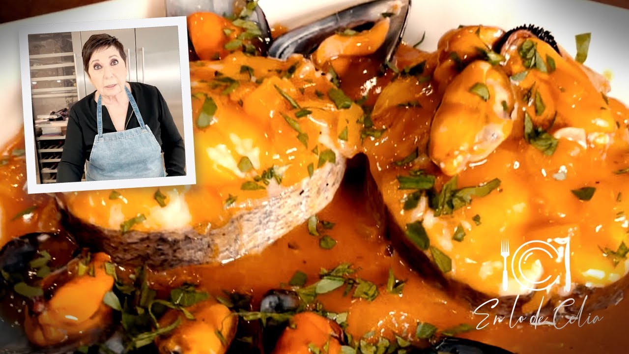 MERLUZA EN SALSA CON MEJILLONES, un plato muy fácil de hacer, muy rápido y queda divinamente...