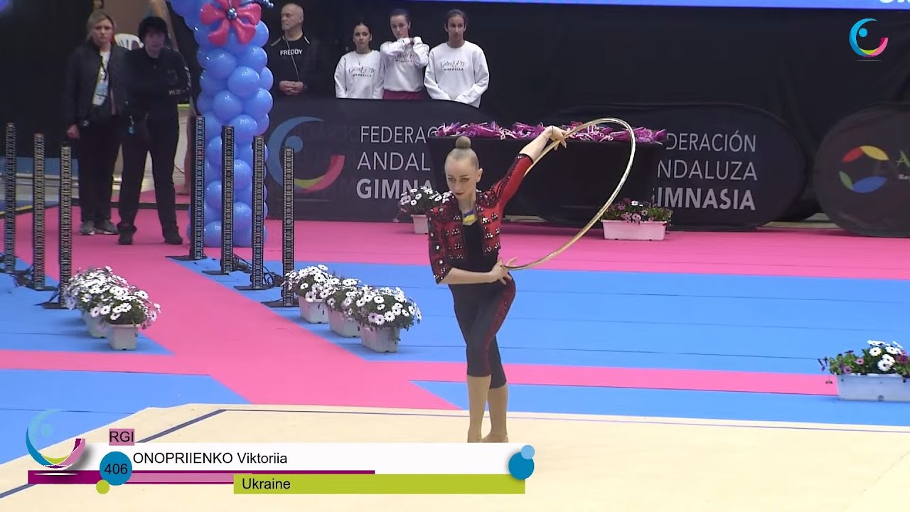Viktoriia Onopriienko Hoop Final 35,100 🥈 - Grand-Prix Marbella 2024