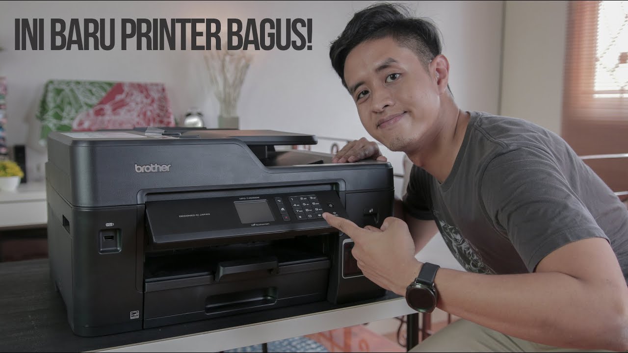 Printer PALING KEREN yang Pernah Saya Pakai! | Brother MFC-T4500DW