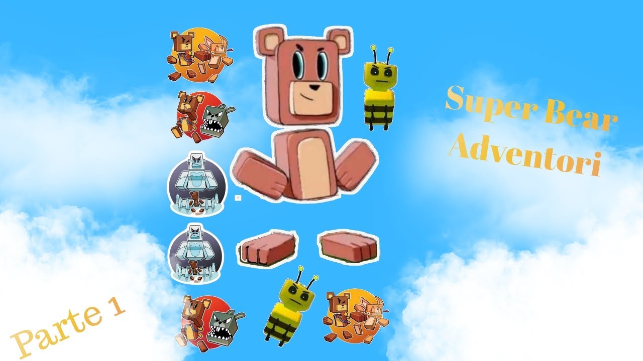 A aventura do super urso começa