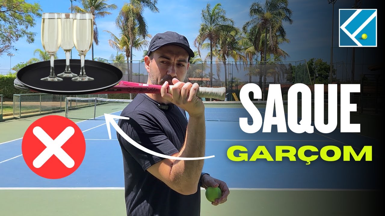 Como corrigir o SAQUE GARÇOM no tênis   |   Falasca Tennis
