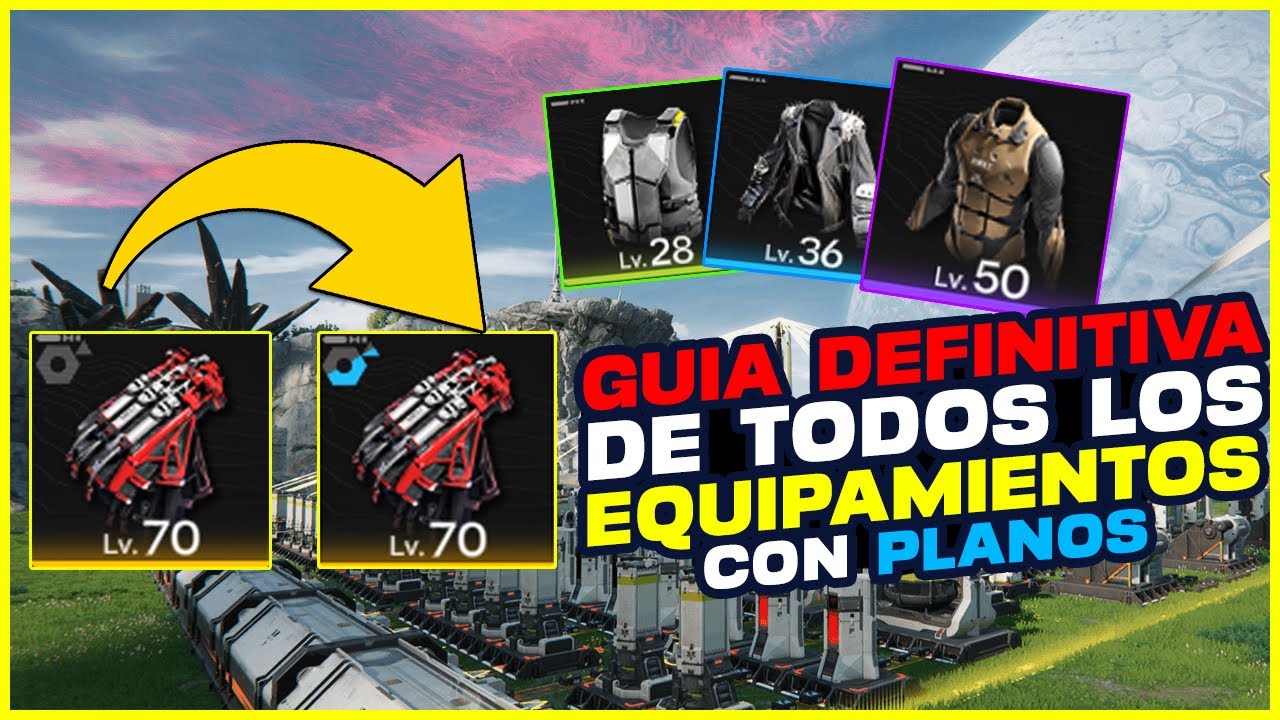 📘GUIA DEFINITIVA DE TODOS LOS EQUIPAMIENTOS Y LA ELABORACIÓN (CON PLANOS) | Arknights Endfield