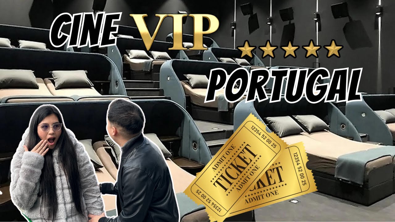 CINE VIP en Portugal 🍿🍾| Maik y Cami