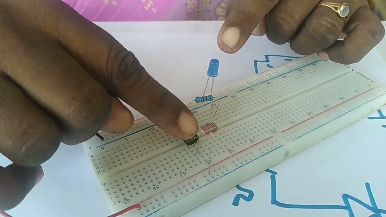 Electronics Practical No 2 - Preparing a Circuit | BST Practical