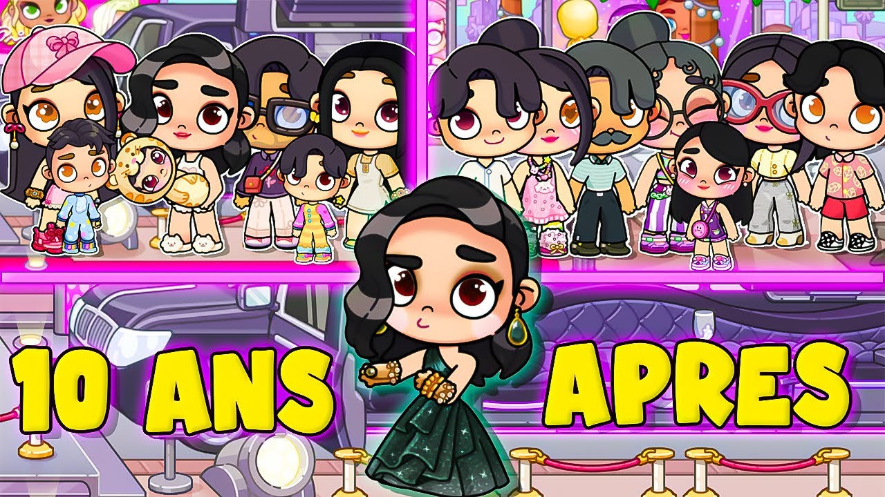 FAMILLE MISLICIOUS 10 ANS APRÈS SUR AVATAR WORLD ! CHALLENGE MISS QUEEN 👑