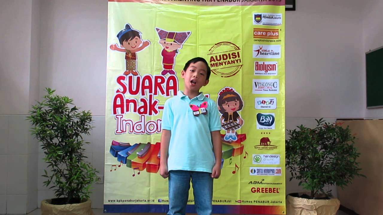 Joel Abia Widjaja - Audisi Menyanyi Suara Anak-Anak Indonesia