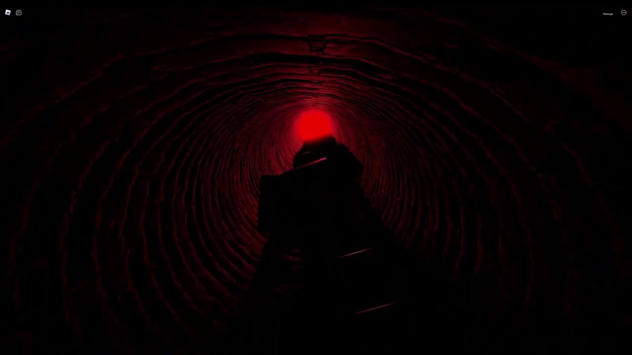 The Train Tunnels Nightmare Mode Difficulty Playthrough - No Deaths (Roblox Horror Game)