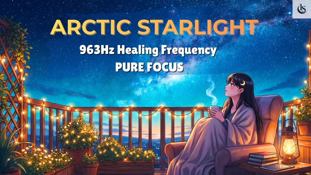 Arctic Starlight Resort — 963Hz Healing Frequency LoFi for Deep Sleep & Relaxation 🌌✨
