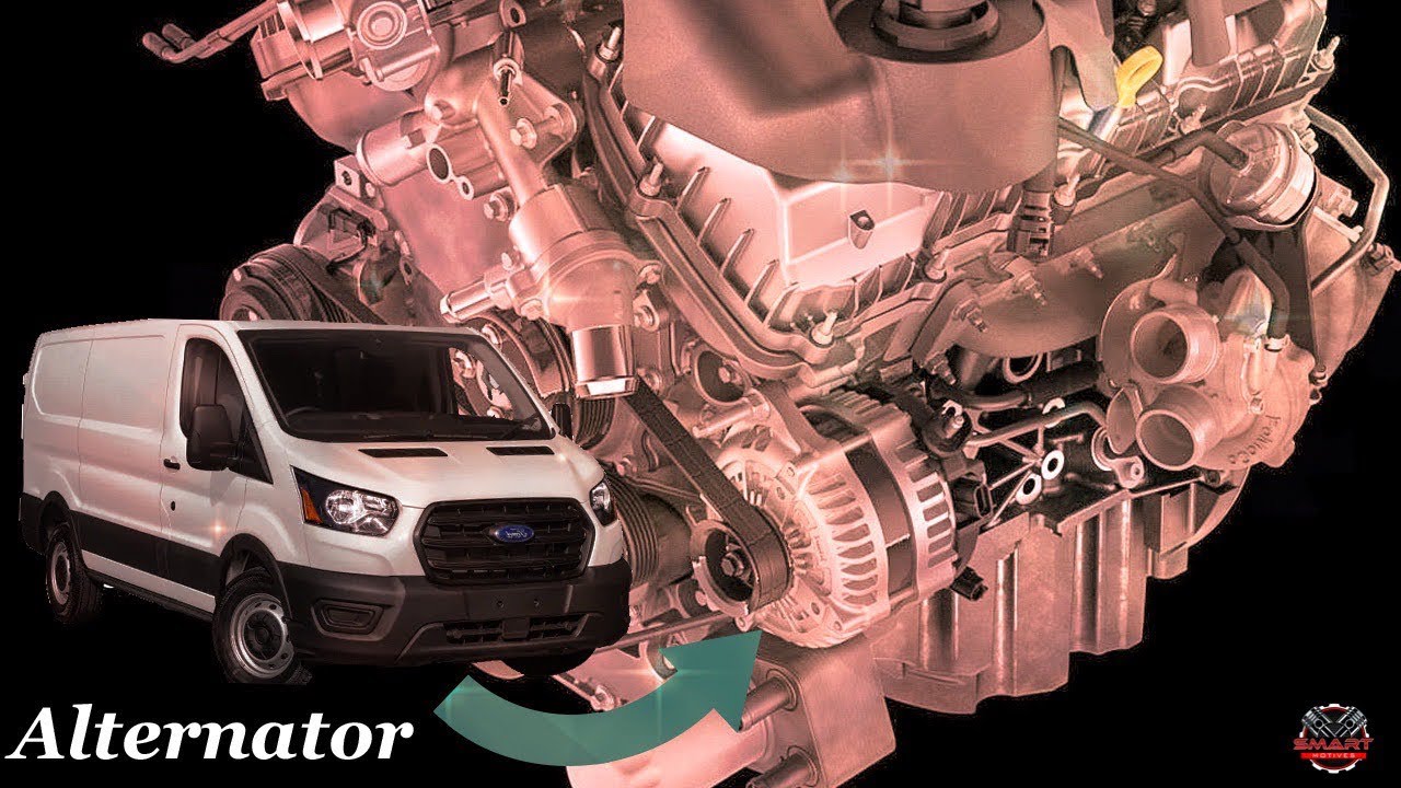 2022 Ford Transit 250 Alternator Removal