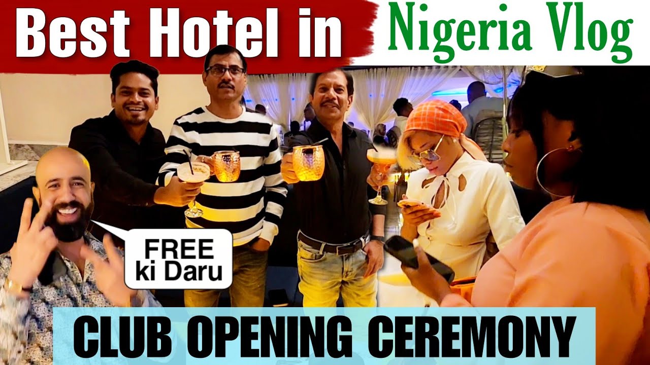 Best Hotel in Nigeria, Asaba Delta State | CLUB Opening Ceremony Vlog