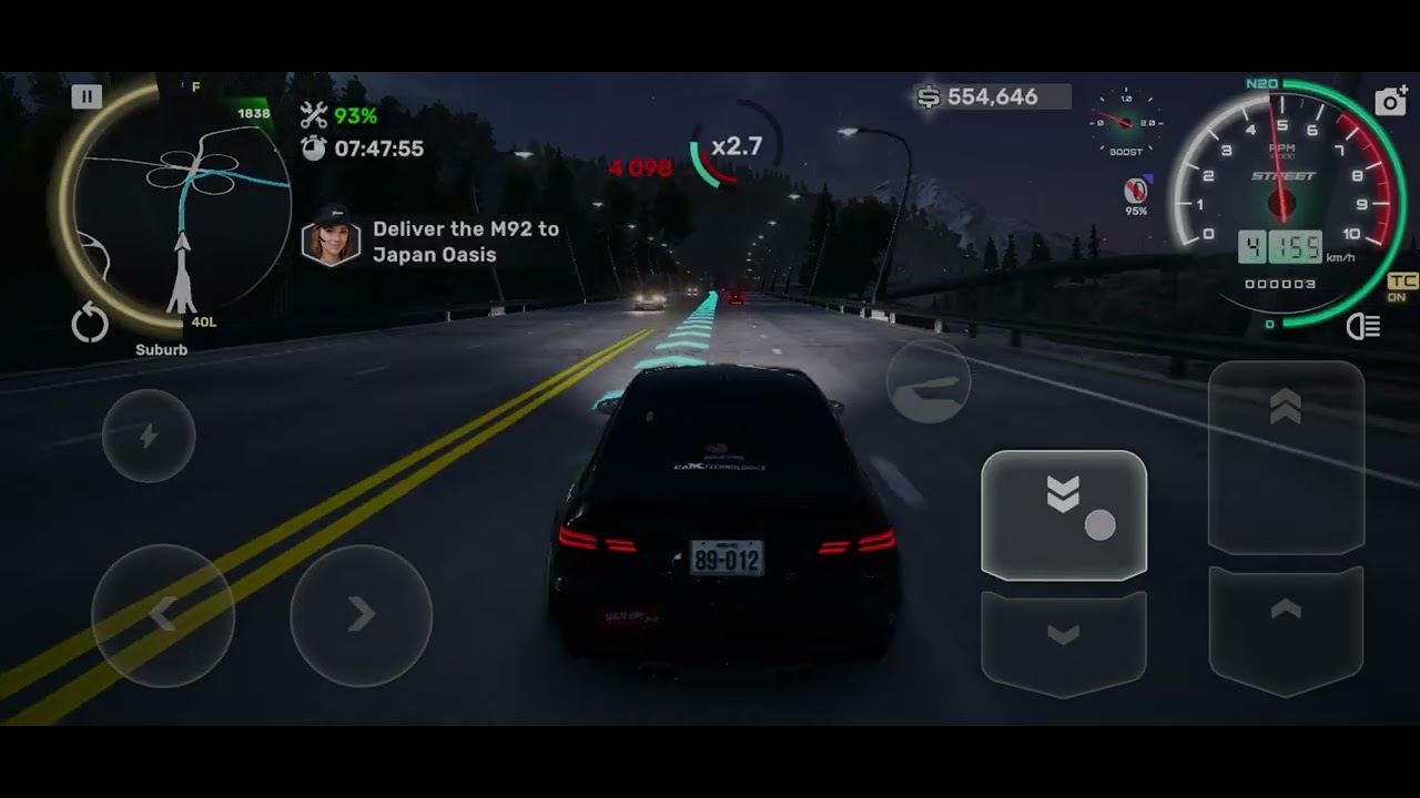 Car delevery mission in (CarX Street) M92 1080p 60FPS 